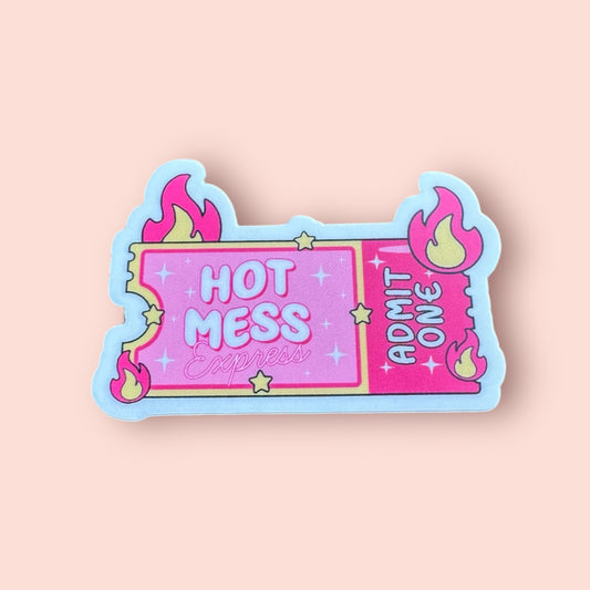 Sticker- Hot mess express